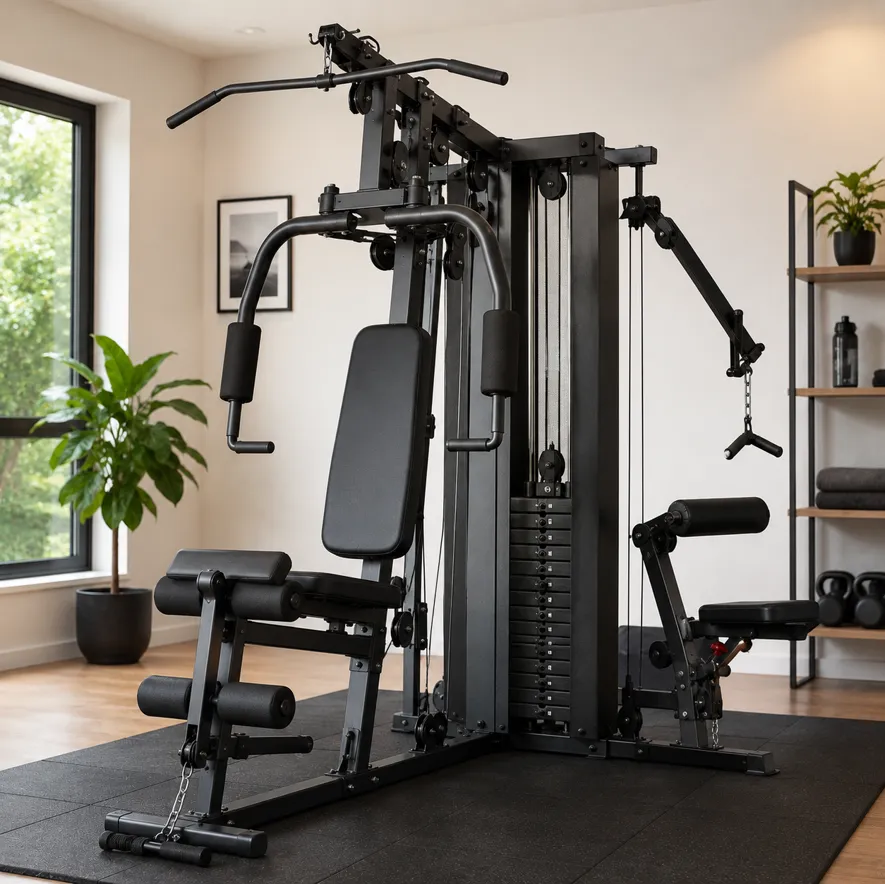 Multigym hemmagym viktstack