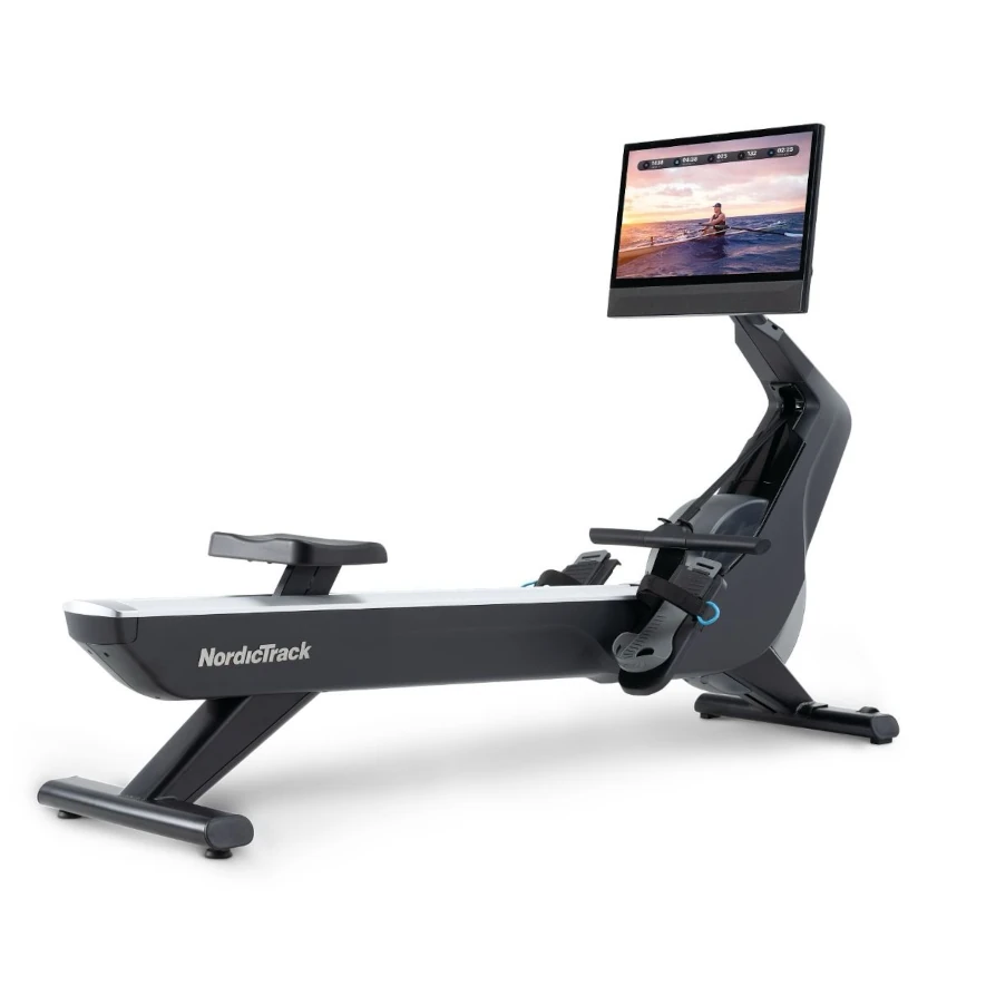 RW900 från NordicTrack, en av få roddmaskiner med egen skärm